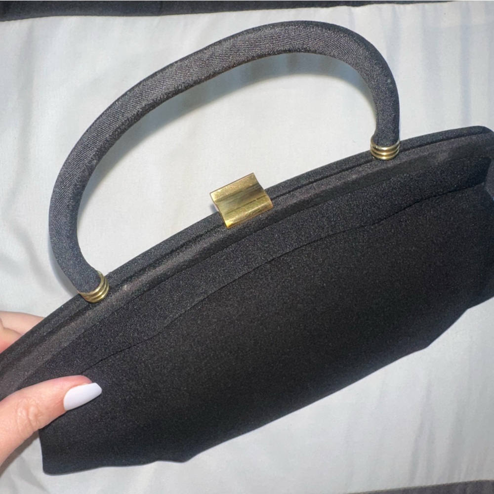 Elegant Vintage Paray Black Women's Handbag